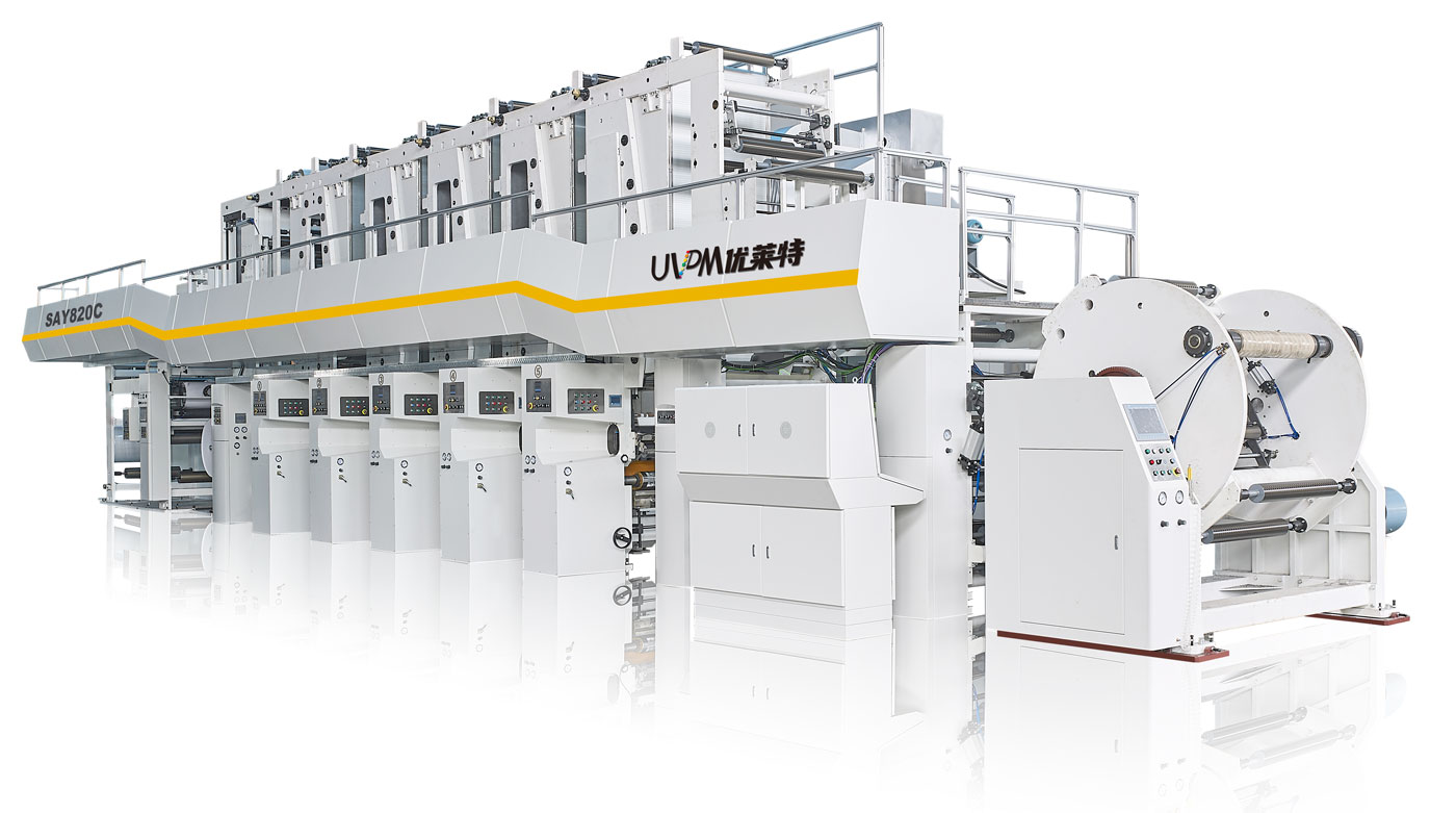 SAY820C型 電子軸傳動紙張凹版印刷機